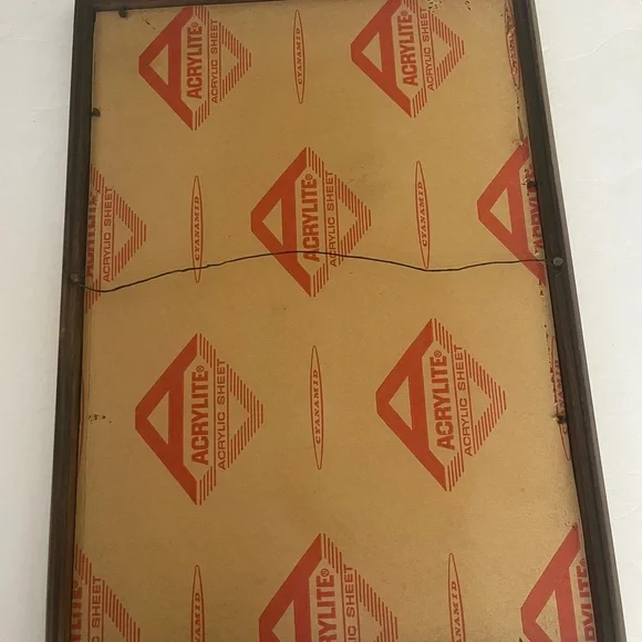 BUCK JONES 6 Cowboys Litho Print by Mario DeMarco Framed 14"X20"(VTG-RARE) - Picture 5 of 5